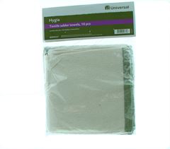 Hygia uierdoek katoen 45x48cm, 10st