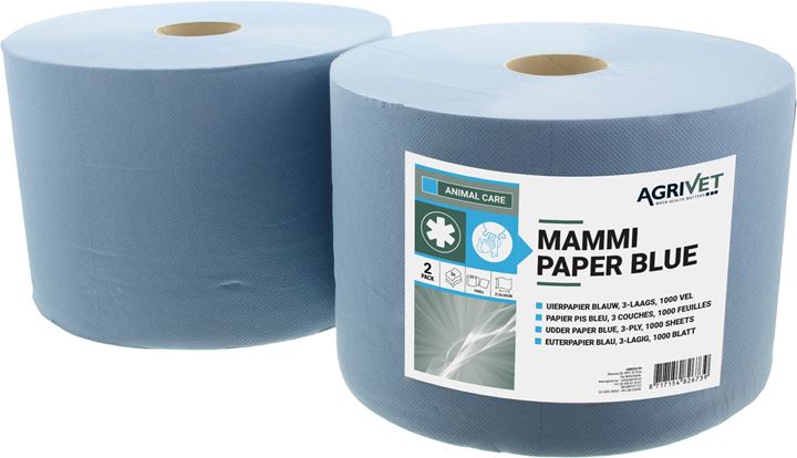 Uierpapier 2 x 1000 vellen, formaat 21½X37CM.