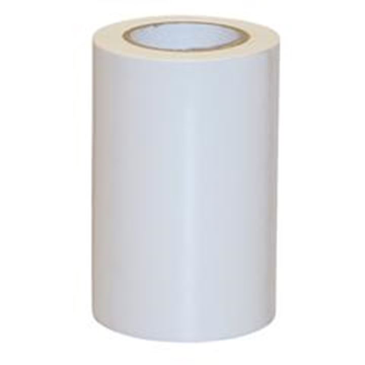 Witte kuiltape om gaatjes in kuilplastic of wikkelplastic te repareren.