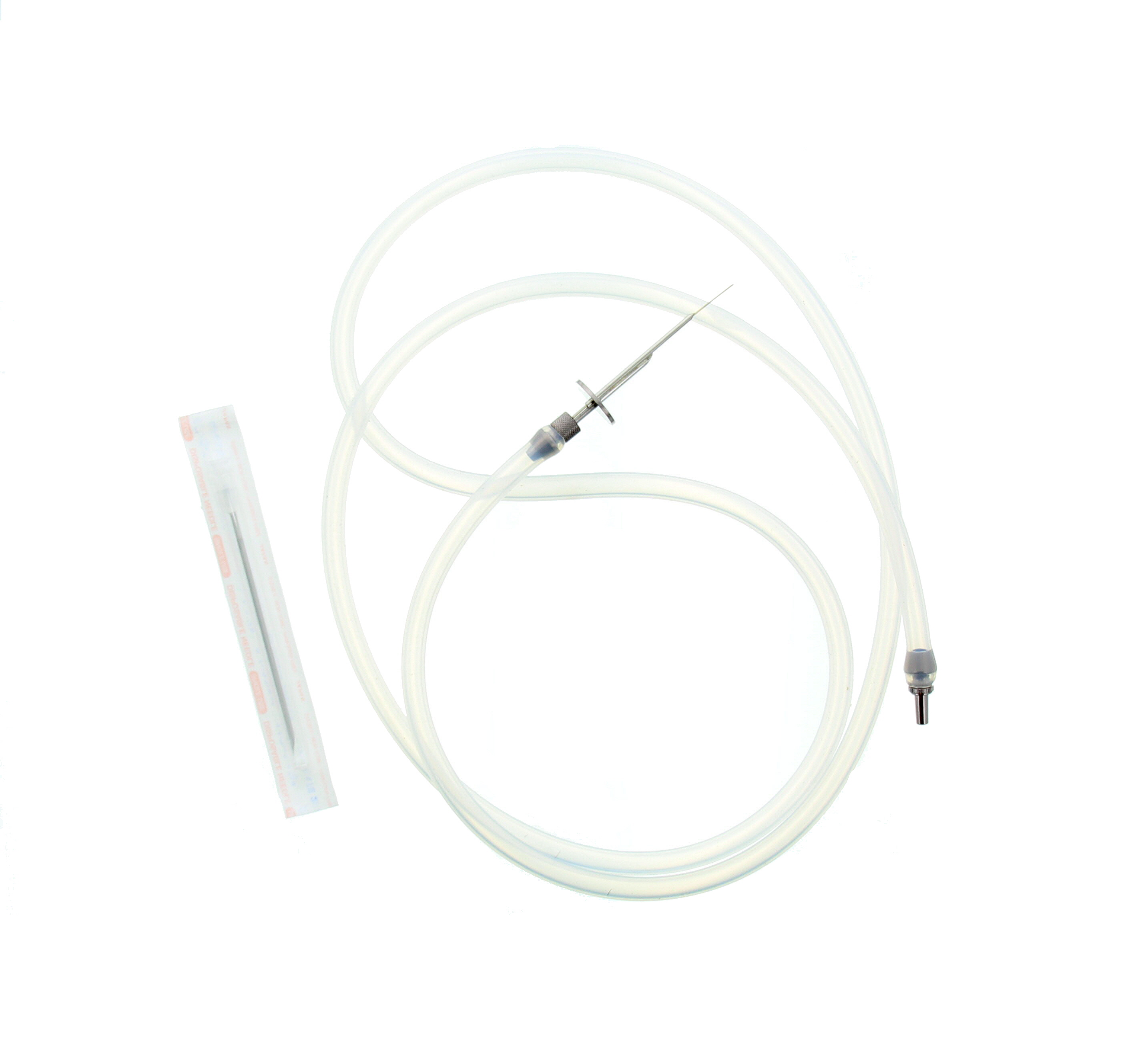 Infuusset doorsteek, metaal compleet
