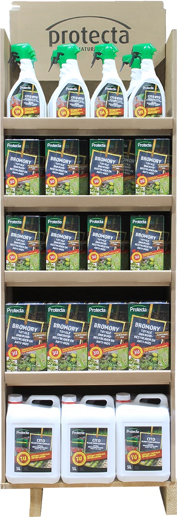 Display met Cito Ready to Use en Bromory van Protecta
