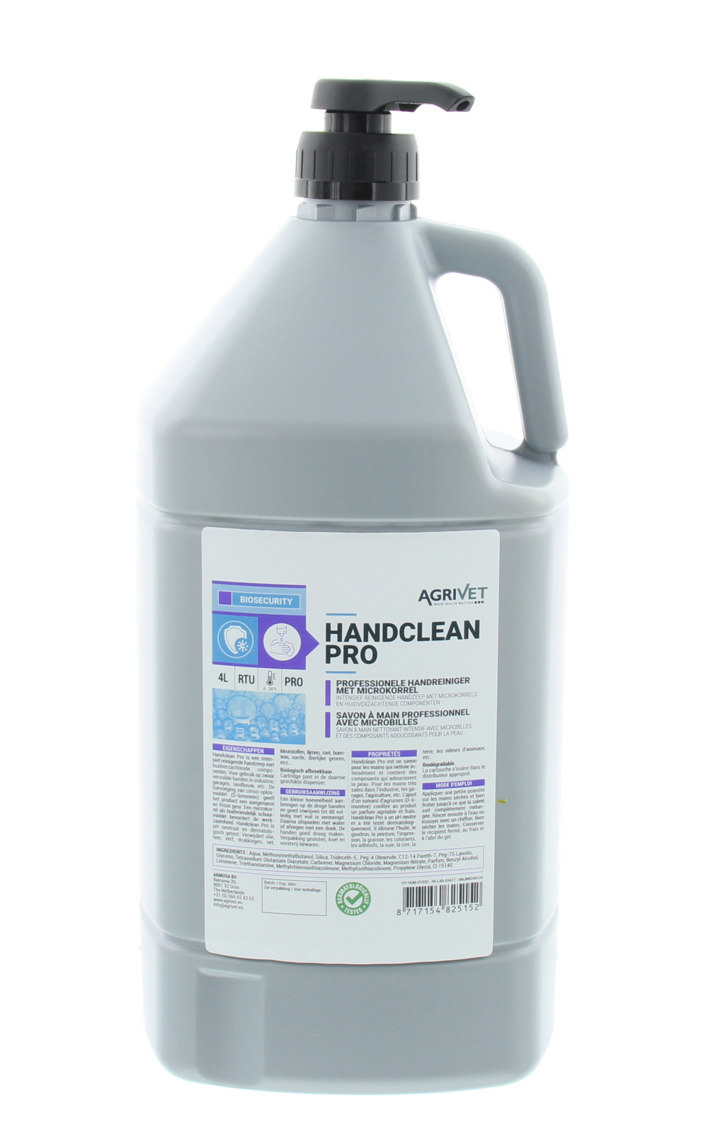 Agrivet Handclean Pro 4L+ pomp