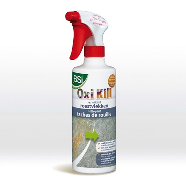 OXI KILL® Roestverwijderaar voor op tegels, voorwerpen,....