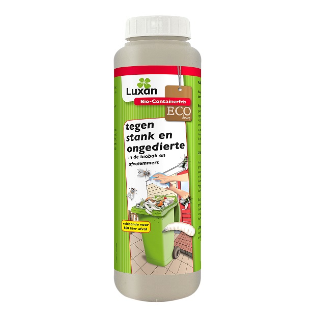 Inzetbaar tegen geuroverlast, schimmelgroei, maden en ander ongedierte in compostbakken en containers voor GFT afval.