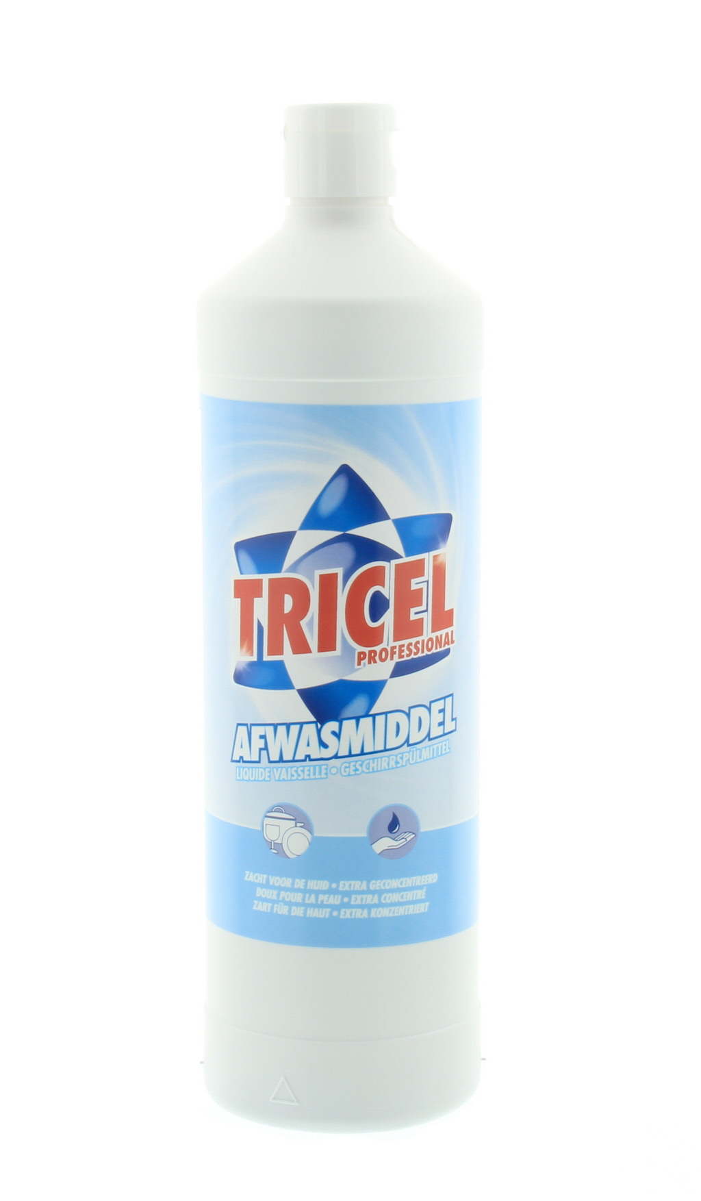 Tricel Afwasmiddel is een sterk geconcentreerd afwasmiddel met een frisse citroengeur.
