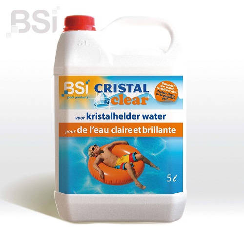 Voor kristalhelder zwembadwater.