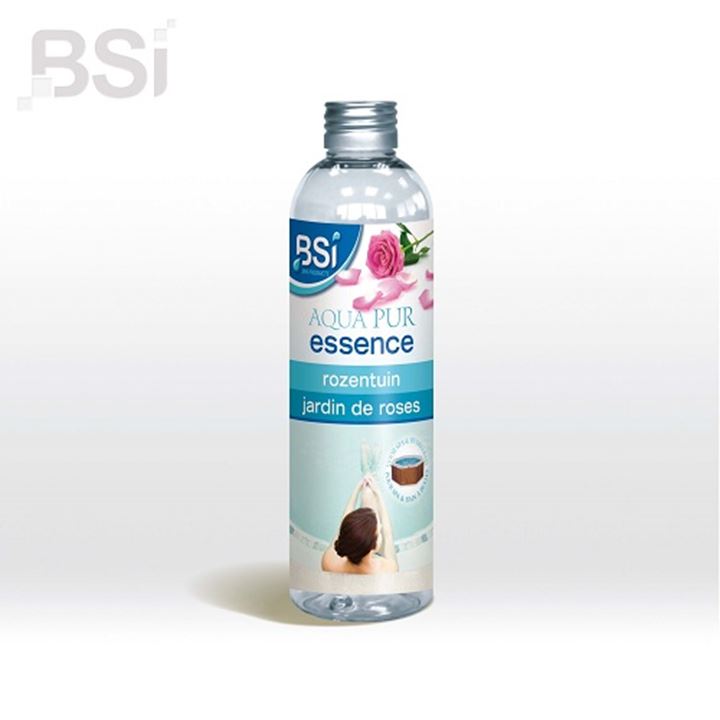 Rozentuin geuressence uit natuurlijke oliën, voor spa, hottub en bubbelbad.