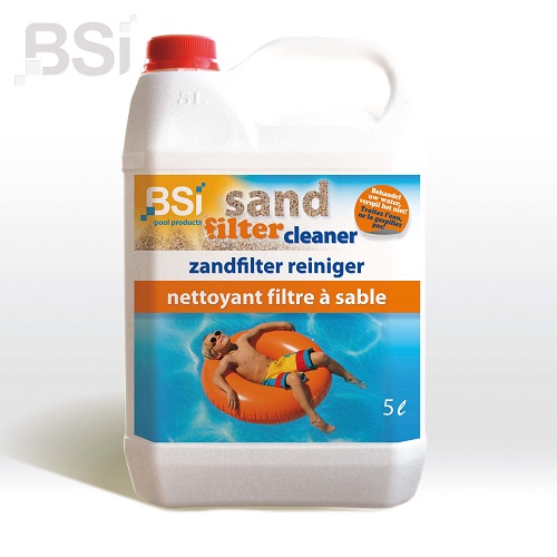 Voor de reiniging van zandfilters en filters uit diatomeeënaarde.