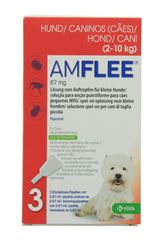 Amflee Hond small 2-10kg, 3x67mg