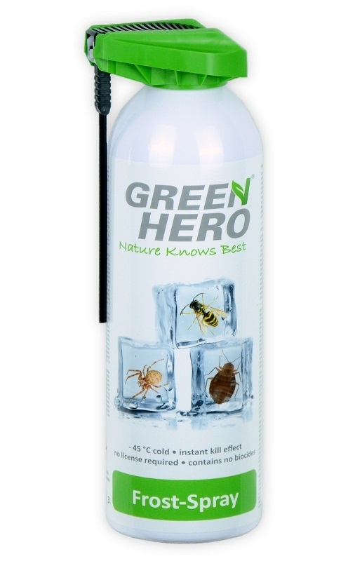 Biocidevrij alternatief voor de bestrijding van wespennesten, bedwantsen of andere insecten.