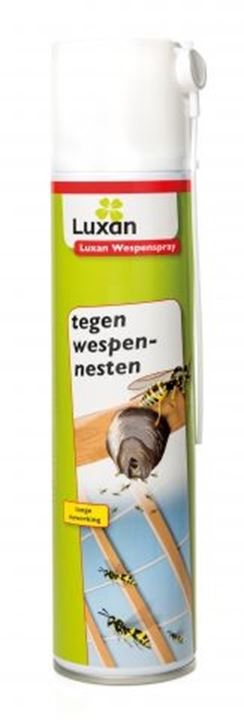 Ter bestrijding van wespen in (woon)ruimten.