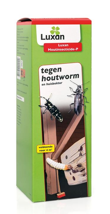 Verdelgt houtworm en andere houtaantastende insecten.