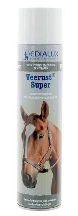 VeeRust Super is speciaal ontwikkeld voor het bestrijden van vliegen op paarden.