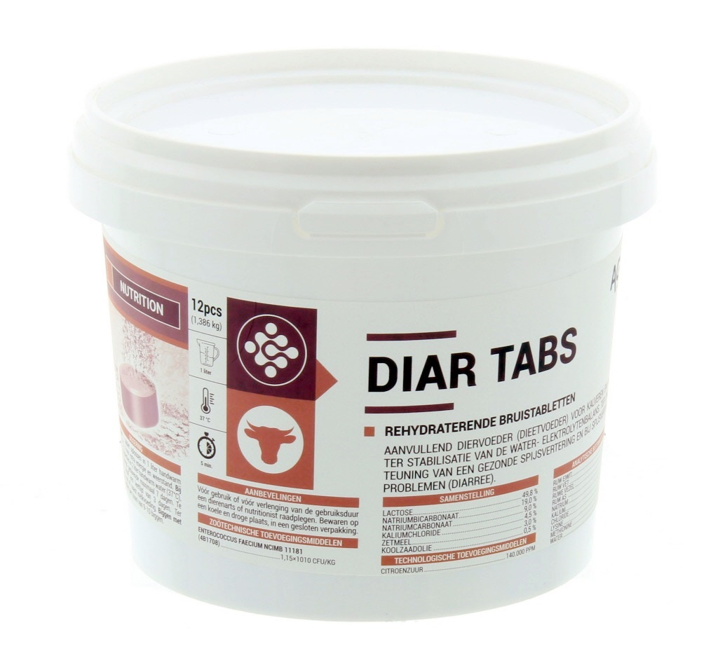 Agrivet Diar Tabs 12pcs