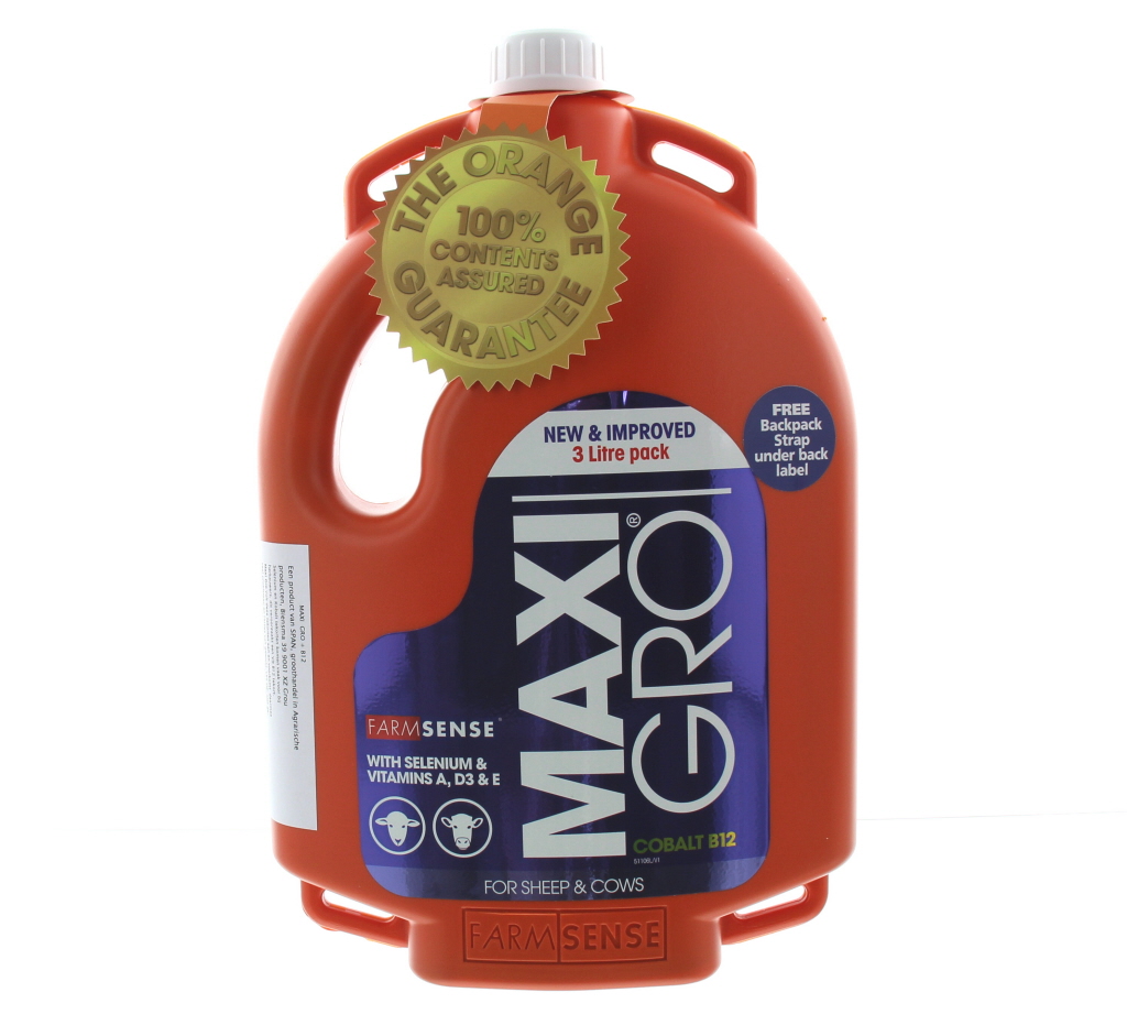 Maxigro cobalt drench +B12 3L