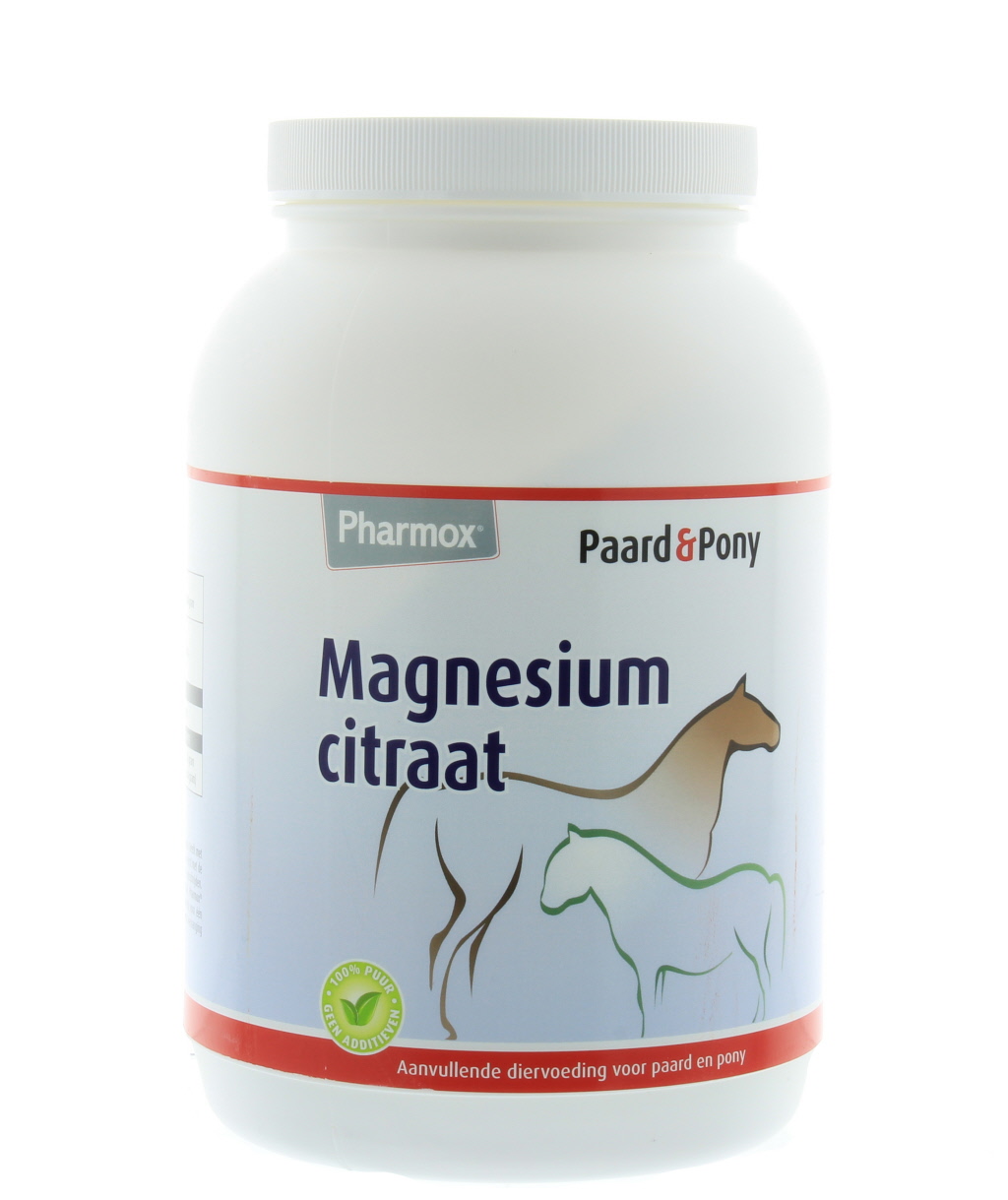 Magnesiumcitraat zonder toevoegingen.