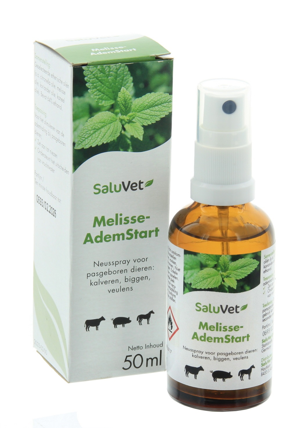 Melisse-Ademstart SaluVet 50ml