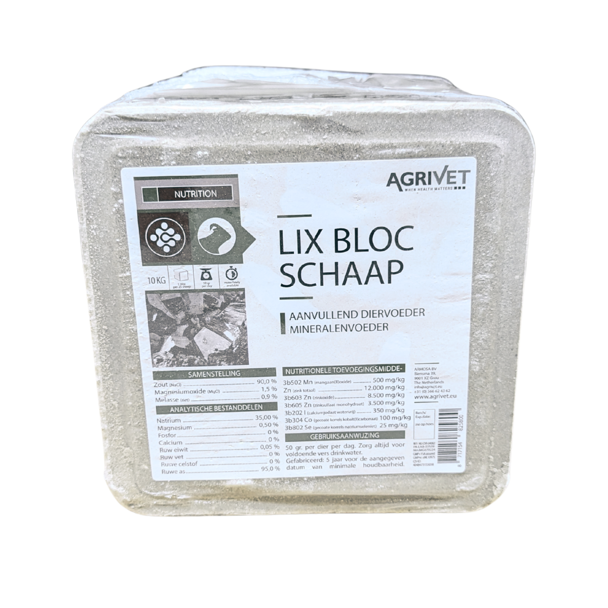 Agrivet Liksteen schaap 10kg