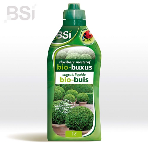 Vloeibare bio buxus meststoffen bevatten uitsluitend organische bestanddelen, wat ze geschikt maakt voor gebruik in de biologische landbouw.