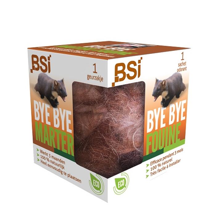 Houdt marters weg van voertuigen, huis en tuin