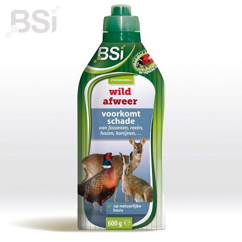 Afweermiddel specifiek voor wild in de vorm van strooigranulaat.