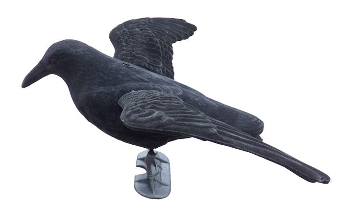 Om vogels, ook kraaien, mee te verjagen.