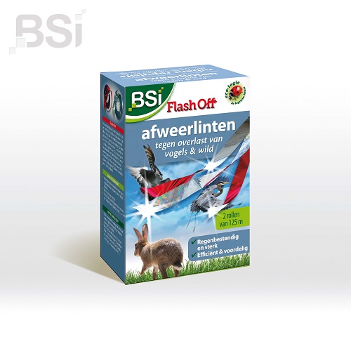 Afweerlinten tegen vogels en andere wilde dieren.