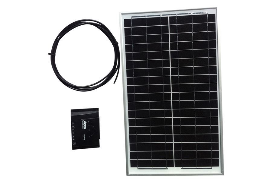 Zonnepaneel 25W+ regelaar voor SCARE MAN