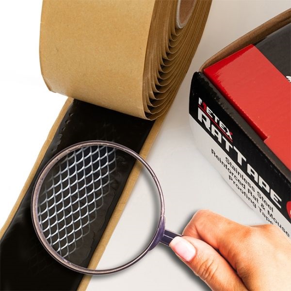 Deze Rat tape voor het eenvoudig dichten van kieren en gaten voor ratten en muizen.