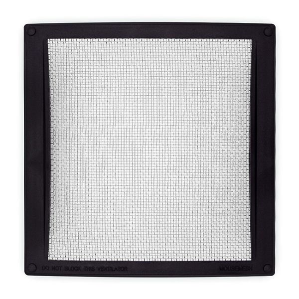 Luchtrooster groot zwart, 245x245mm