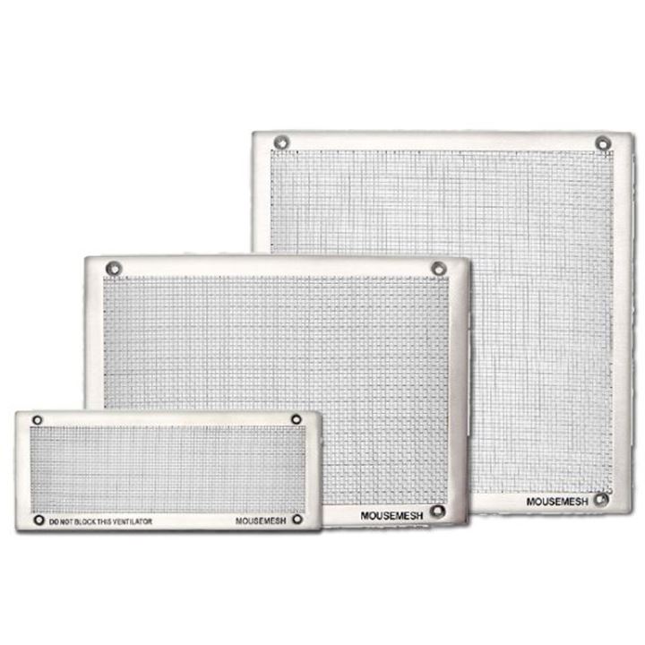 Hoogwaardige Airbrick luchtroosters met PVS of RVS en RVS gaas.