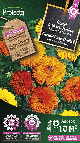 Goudsbloem Dubbel gemengd