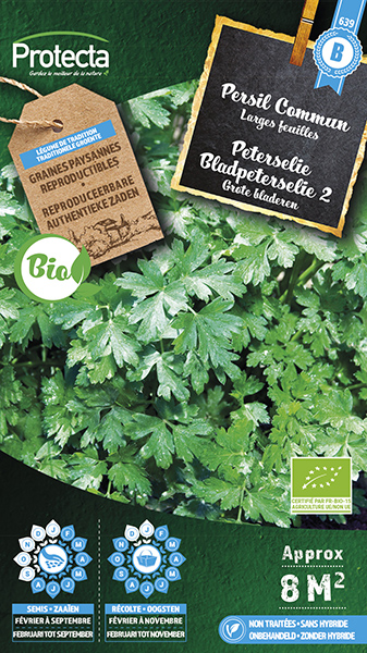 Peterselie Bladpeterselie FR-BIO-15 nr. 639