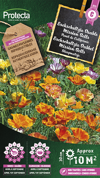 Eschscholtzia Dubbel Mission Bell