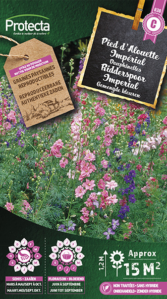 Ridderspoor Imperial gemengd nr. 838