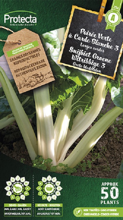 Snijbiet Groene Witribbige 3  nr. 254