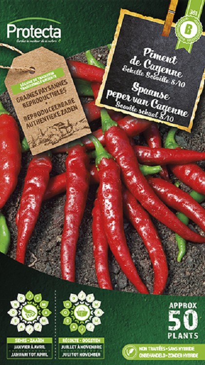 Spaanse peper van Cayenne  nr. 361