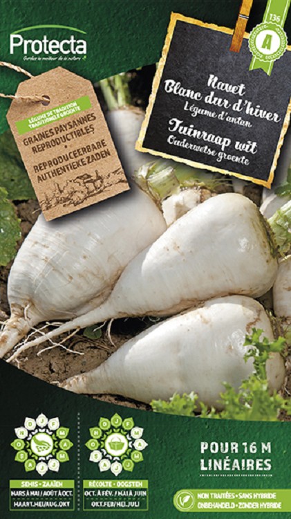 Tuinraap wit  nr. 136