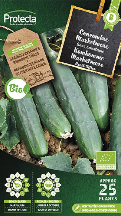 Komkommer  Marketmore FR-BIO-15 nr. 276