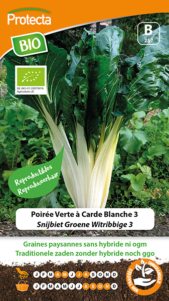 Snijbiet Groene Witribbige 3 FR-BIO-15 nr. 257