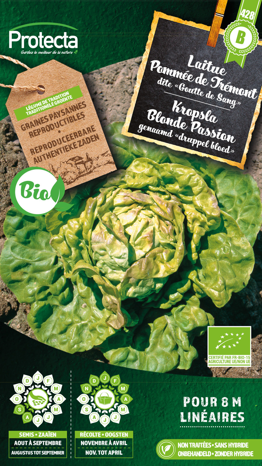 Kropsla Blonde Passion FR-BIO-15 nr. 428