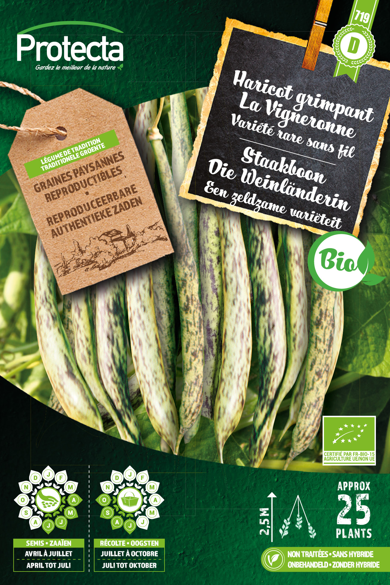 Staakboon Weinländerin FR-BIO-15 nr. 719