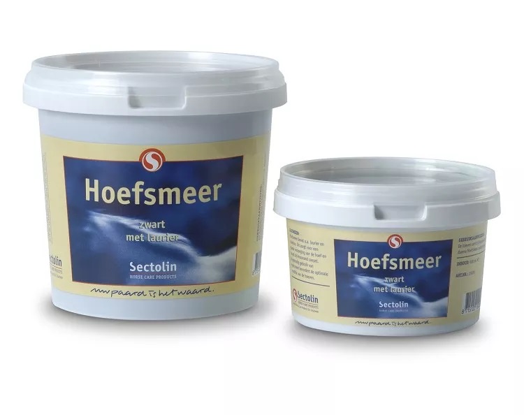 Hoefsmeer met laurierolie.