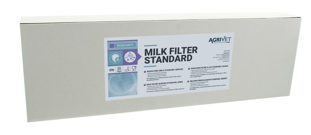 Buisfilters melk standaard 75g/m2